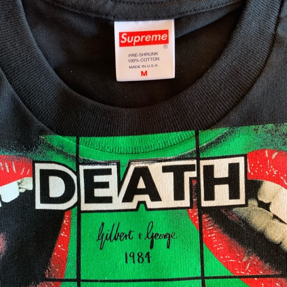 Supreme “Gilbert & George Death” Tee - Picture 4 of 4